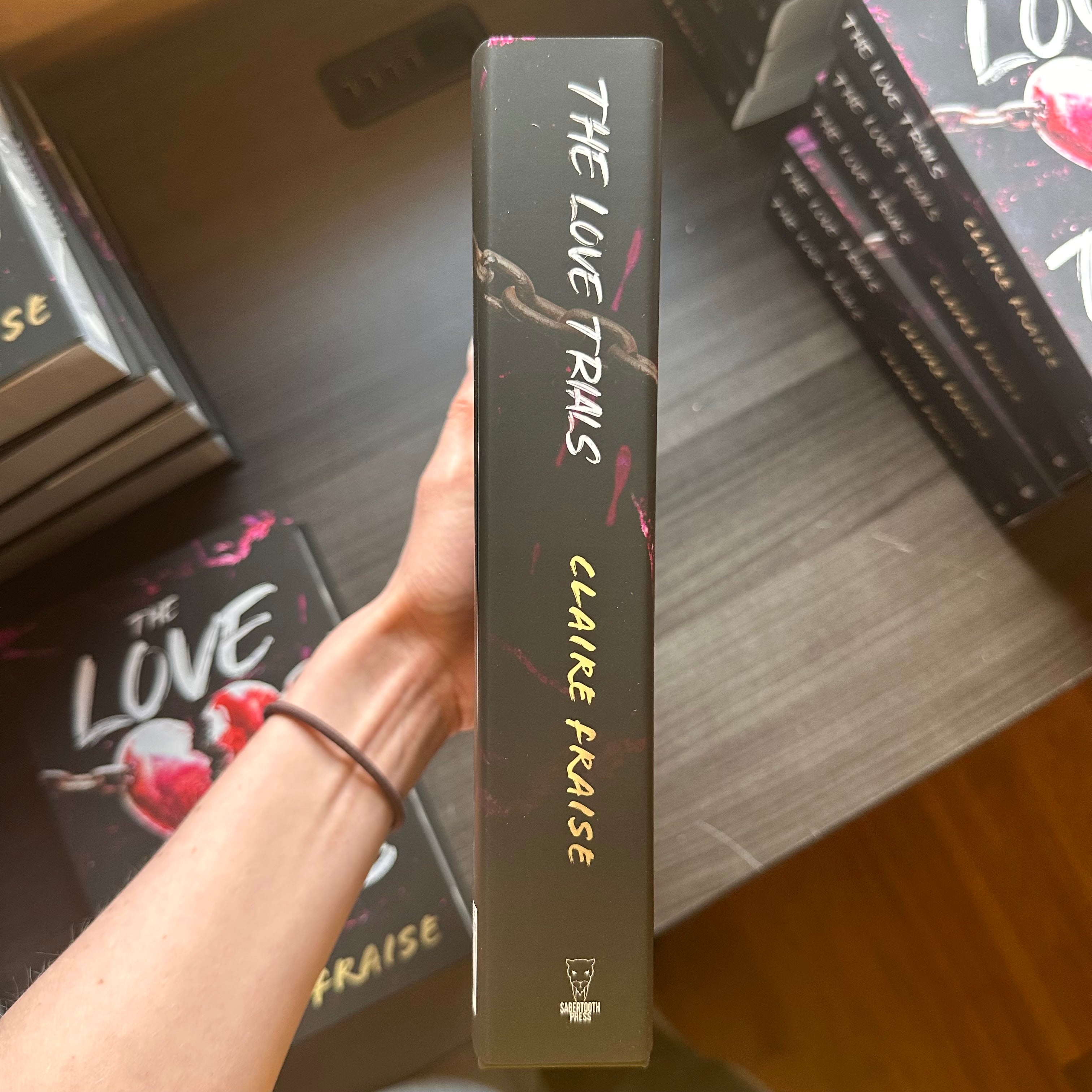 THE LOVE TRIALS Imperfect Signed Special Edition Hardcover Book with Bonus Content