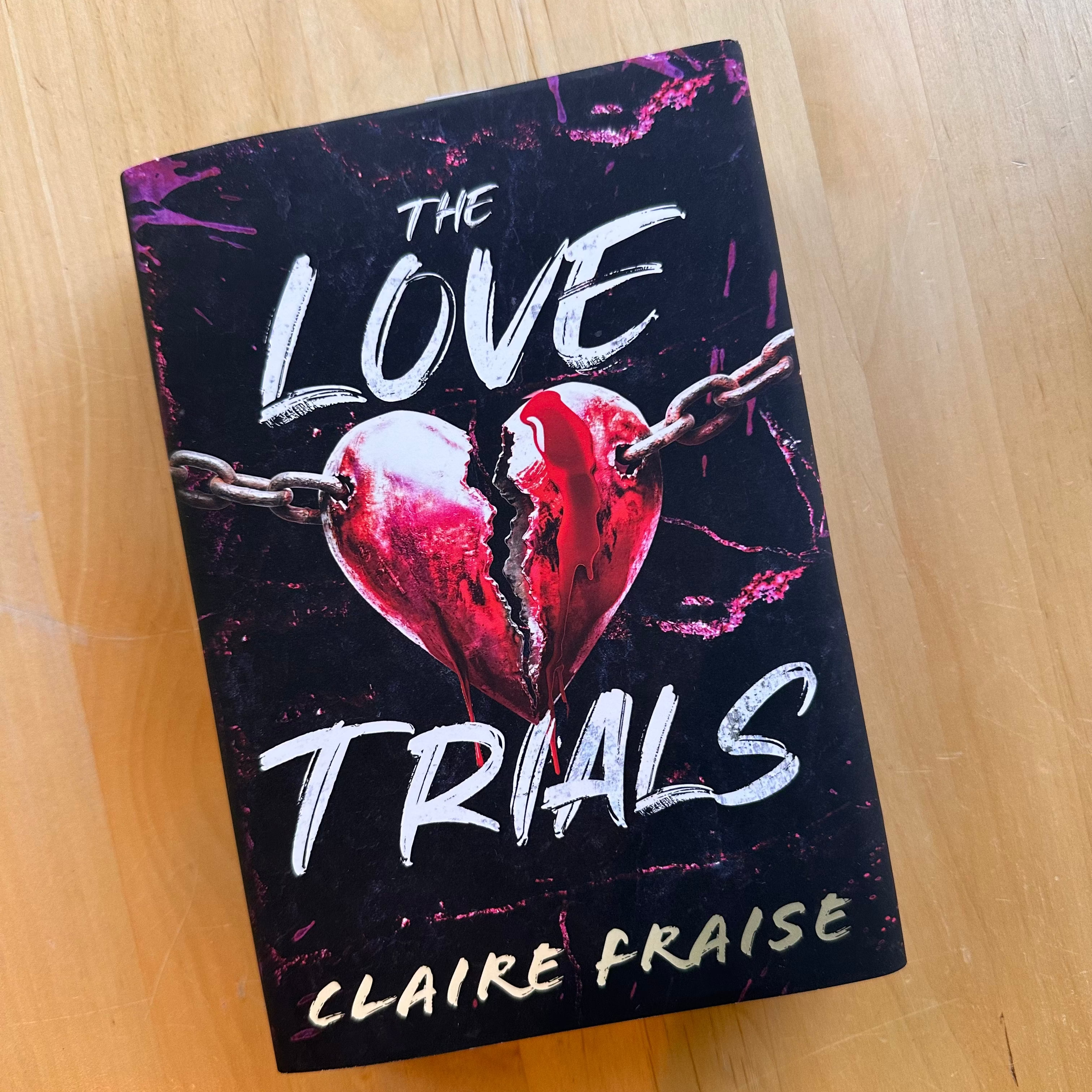 THE LOVE TRIALS Imperfect Signed Special Edition Hardcover Book with Bonus Content