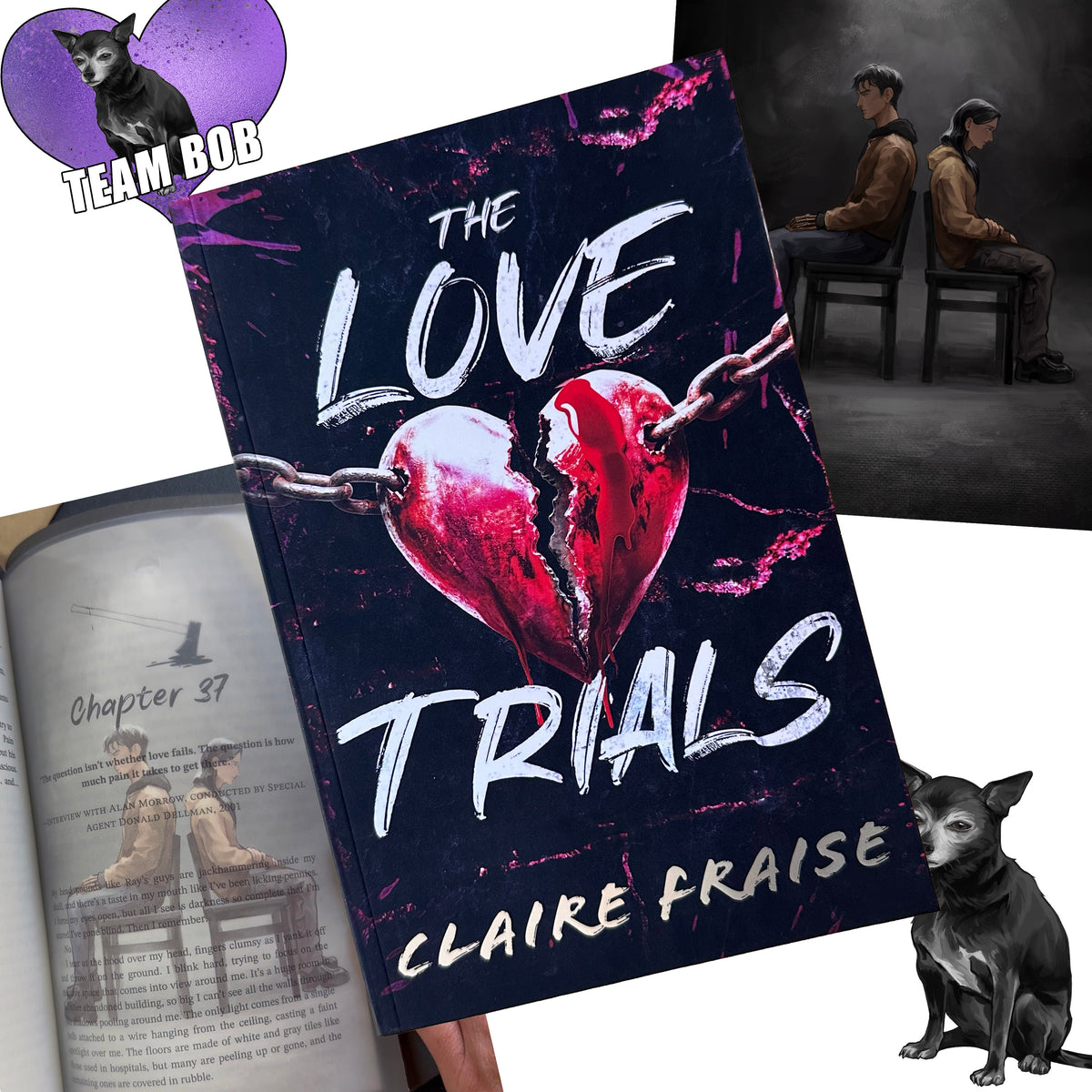 THE LOVE TRIALS Signed Author Edition Paperback with Art + Bonus Content